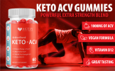 Activ Keto + Gummies; Active ACV Gummie Advanced Diet Weight Loss AVC ACT 5 Pack