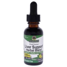 Liver Support Herbal Blend - 2000mg by Natures Answer for Unisex - 1 oz Dietary Supplement