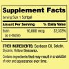 Spring Valley Biotin Hair/Skin/Nails Health Dietary Supplement Softgels, 10,000 mcg, 120 Count