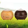 Mistyrious Essential Oil Humidifier Natural Oak Design With Easy Remote